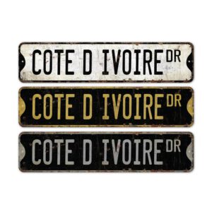 Cote-D-Ivoire-Premium-Quality-Rustic-Metal-Sign-2