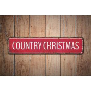 Country-Christmas-Sign-Premium-Quality-Rustic-Metal-Sign-Images