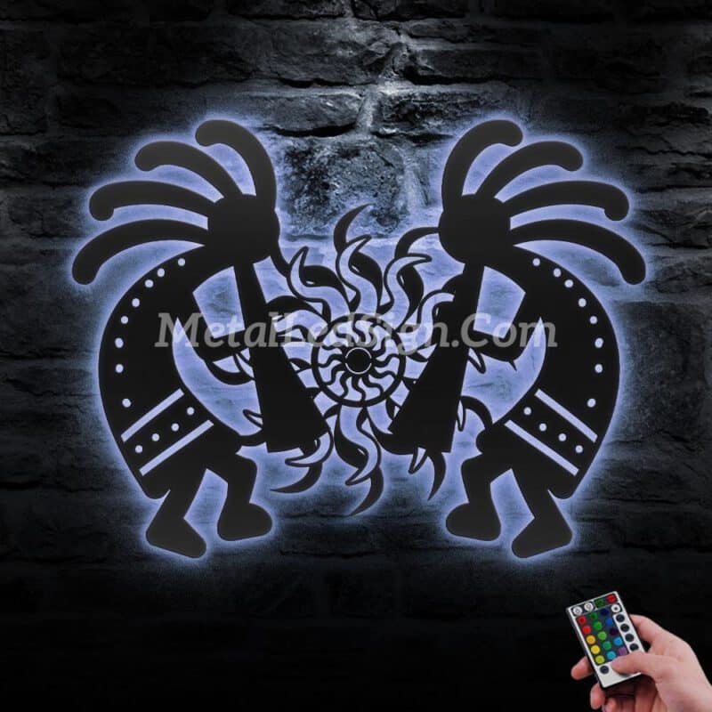 Couple-Kokopelli-Dancing-Metal-Wall-Art-Led-Light-3-1