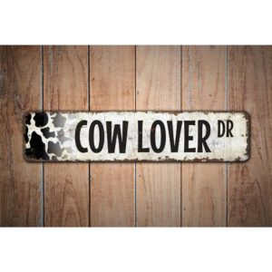 Cow-Lover-Premium-Quality-Rustic-Metal-Sign-Images