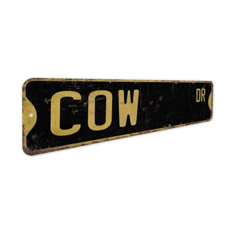 Cow-Premium-Quality-Rustic-Metal-Sign-5