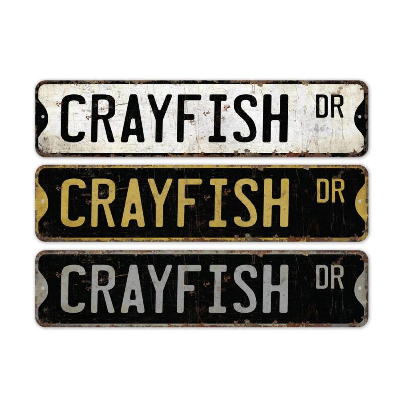 Crayfish-Premium-Quality-Rustic-Metal-Sign-2