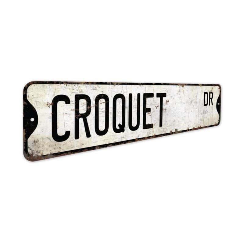 Croquet-Premium-Quality-Rustic-Metal-Sign-3