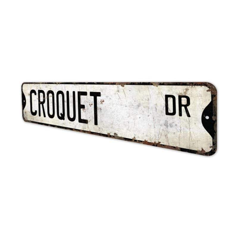 Croquet-Premium-Quality-Rustic-Metal-Sign-4