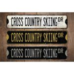 Cross-Country-Skiing-Premium-Quality-Rustic-Metal-Sign-Images