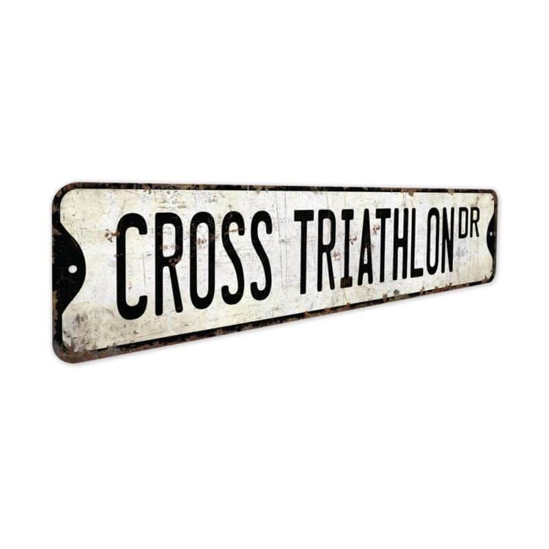 Cross-Triathlon-Premium-Quality-Rustic-Metal-Sign-3