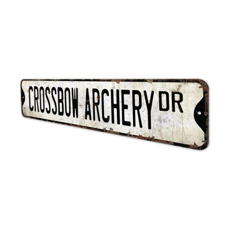 Crossbow-Archery-Premium-Quality-Rustic-Metal-Sign-4