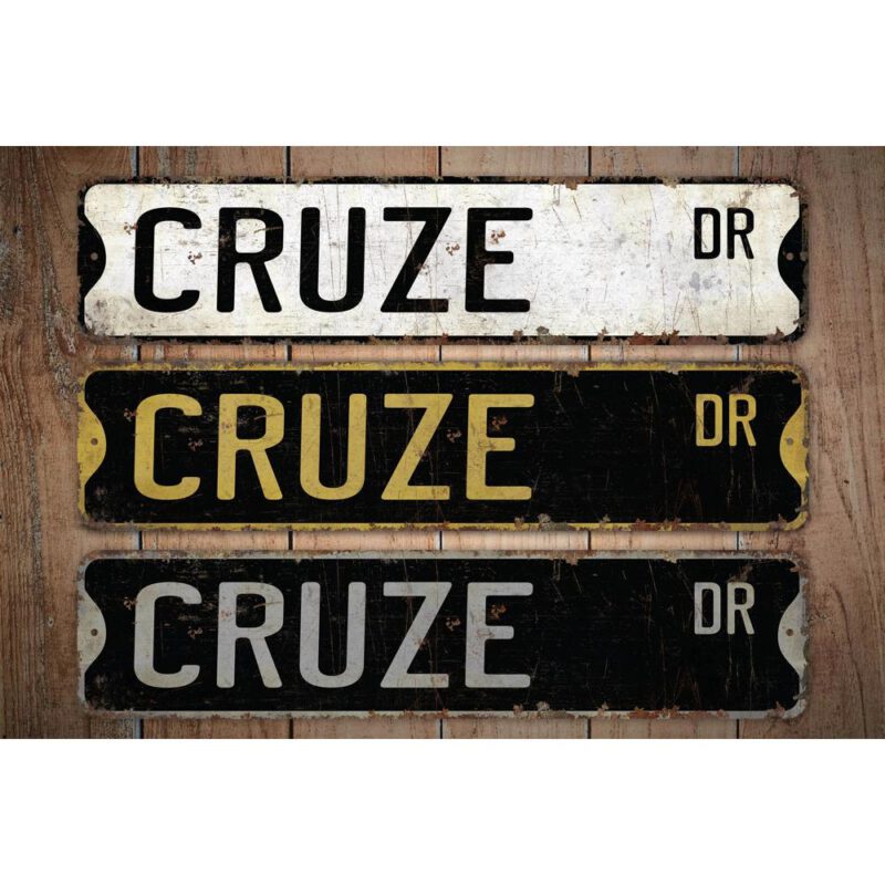 Cruze-Premium-Quality-Rustic-Metal-Sign-Images