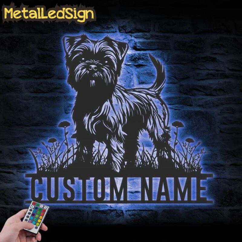 Custom-Affenpinscher-Metal-Wall-Art-LED-Light-3.jpg