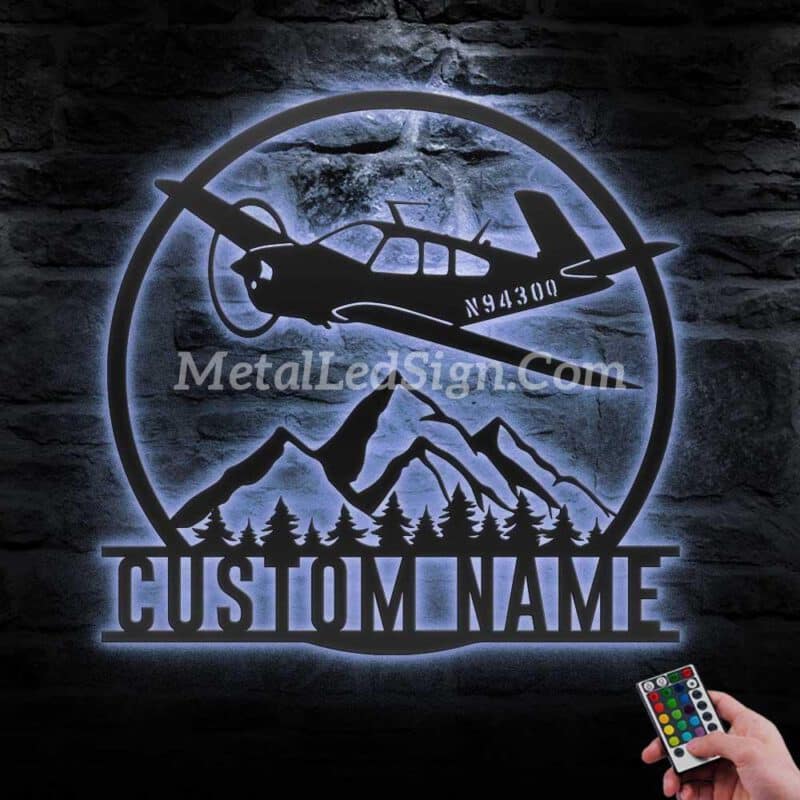 Custom-Aircraft-Hangar-Metal-Wall-Art-Led-Light-3-21