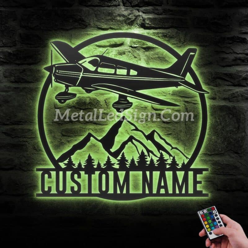 Custom-Airplane-Metal-Wall-Art-Led-Light-5-33