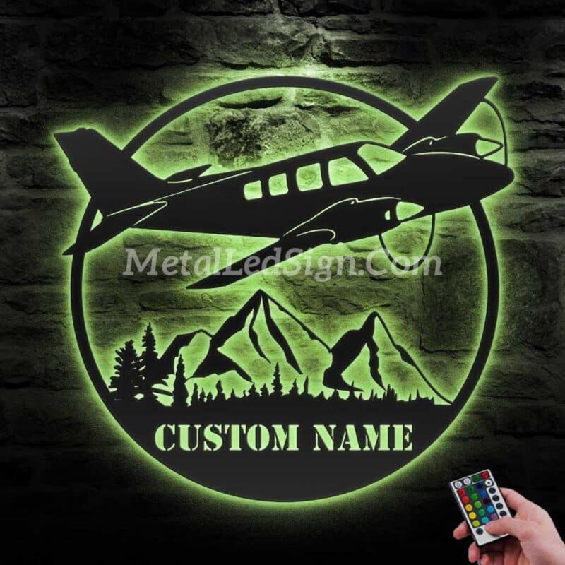 Custom-Airplane-Metal-Wall-Art-Led-Light-5-41