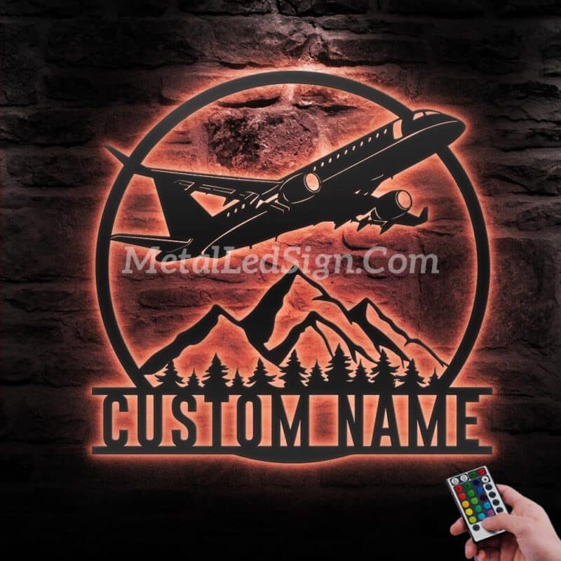 Custom-Airplane-Metal-Wall-Art-Led-Light-6-10