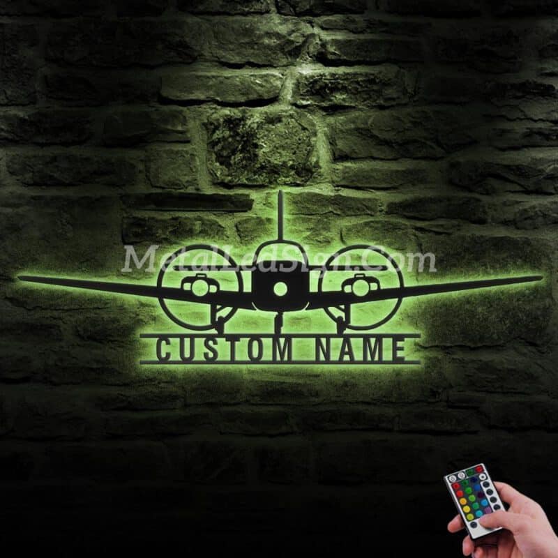 Custom-Airplane-Metal-Wall-Art-Led-Light-6-11