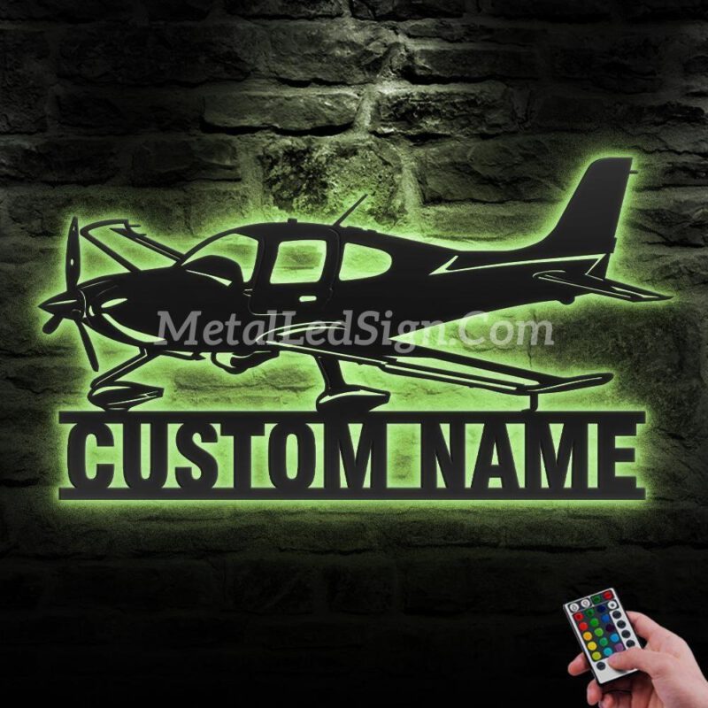 Custom-Airplane-Metal-Wall-Art-Led-Light-6-5