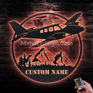 Custom-Airplane-Metal-Wall-Art-Led-Light-6-9