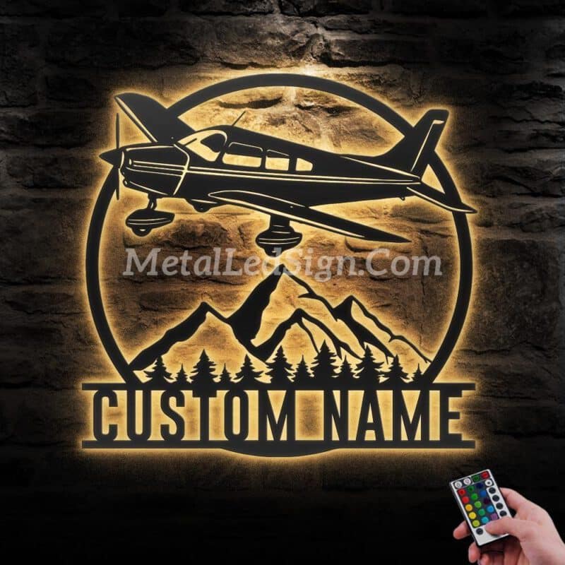 Custom-Airplane-Metal-Wall-Art-Led-Light-Images-33