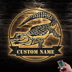 Custom-Alligator-Metal-Wall-Art-Led-Light-Images-2