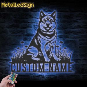 Custom-American-Akita-Metal-Wall-Art-LED-Light-3.jpg