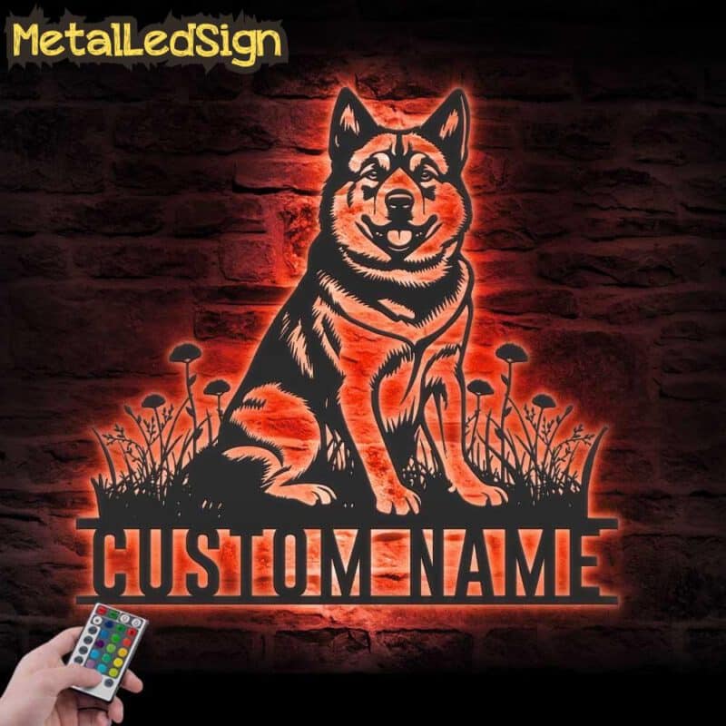 Custom-American-Akita-Metal-Wall-Art-LED-Light-5.jpg