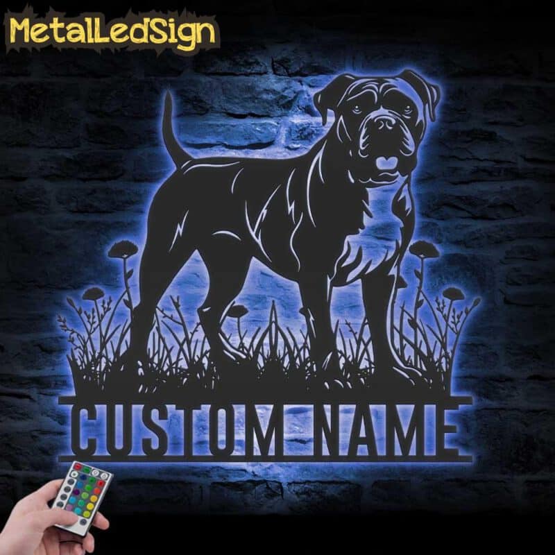 Custom-American-Bulldog-Metal-Wall-Art-LED-Light-3.jpg