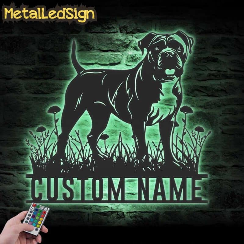 Custom-American-Bulldog-Metal-Wall-Art-LED-Light-7.jpg