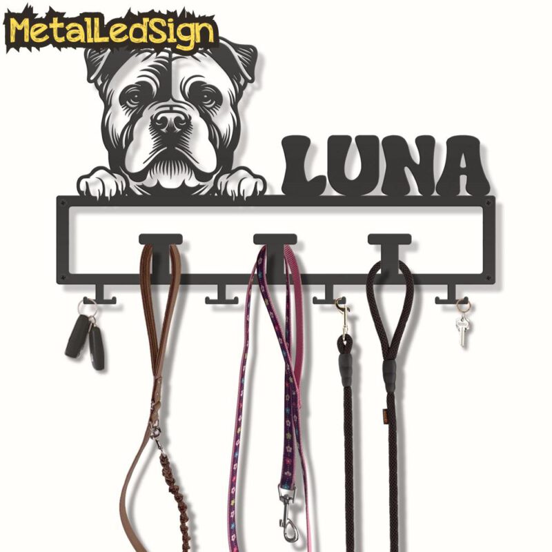 Custom-American-Bully-Dog-Leash-Collar-Holder-3-2