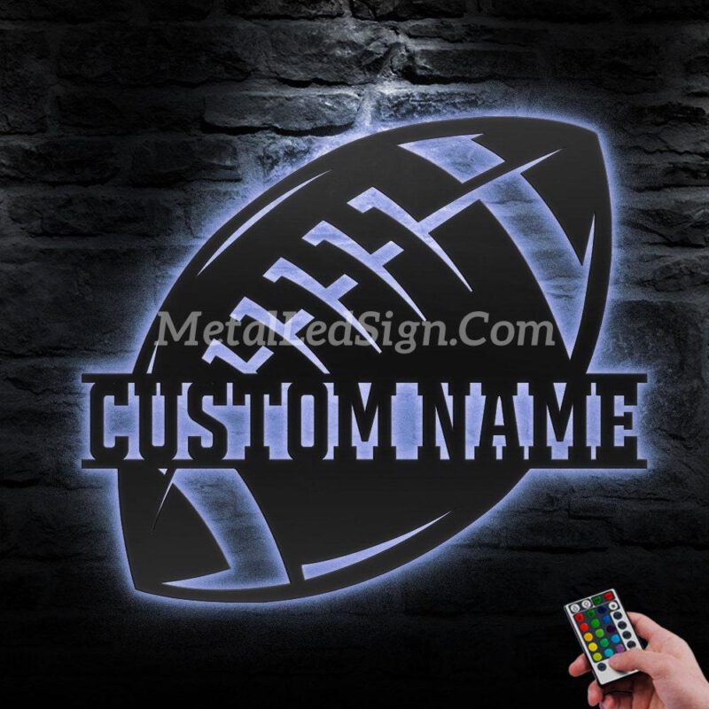 Custom-American-Football-Metal-Wall-Art-Led-Light-3-9