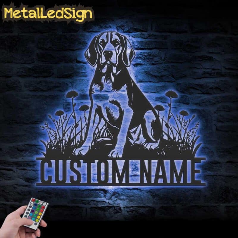 Custom-American-Foxhound-Metal-Wall-Art-LED-Light-3.jpg