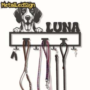 Custom-American-Leopard-Hound-Dog-Leash-Collar-Holder-3