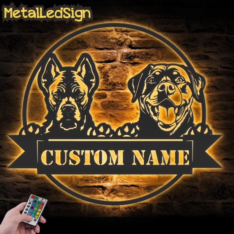 Custom-American-Pit-Bull-Terrier-And-Rottweiler-Metal-Wall-Art-LED-Light-Images.jpg