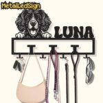 Custom-American-Water-Spaniel-Dog-Leash-Collar-Holder-Images