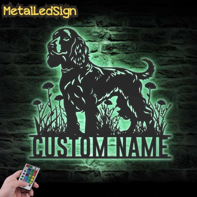 Custom-American-Water-Spaniel-Metal-Wall-Art-LED-Light-5.jpg