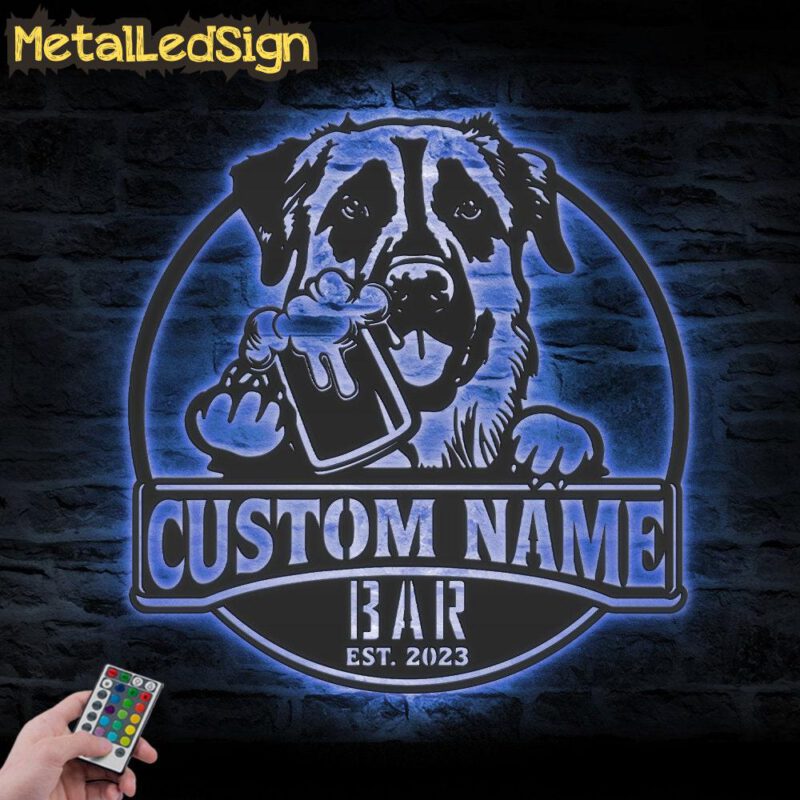 Custom-Anatolian-Shepherd-Thirsty-Beer-Pub-Metal-Wall-Art-LED-Light-3.jpg