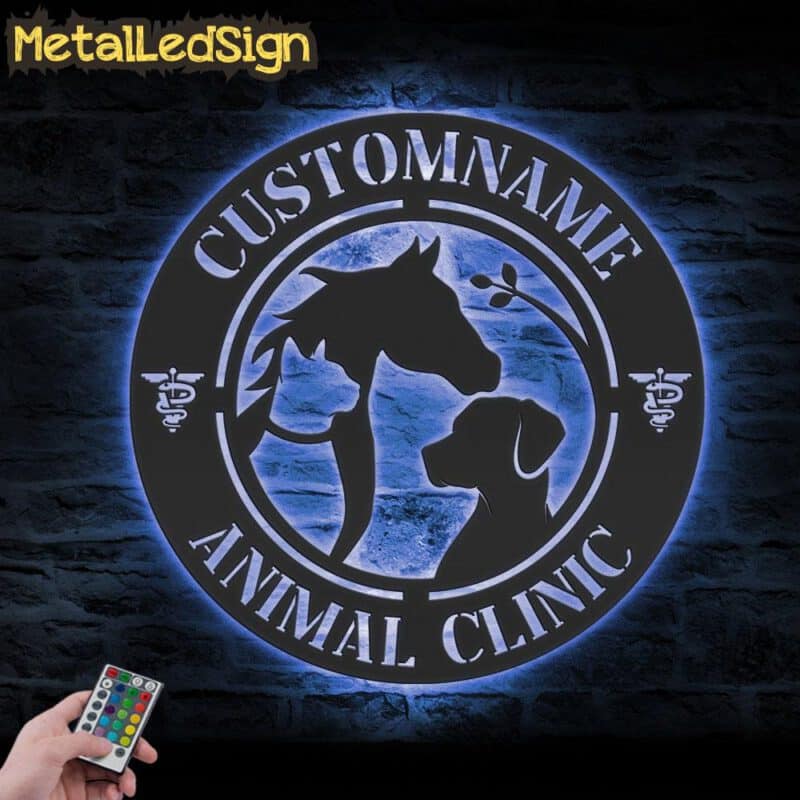 Custom-Animal-Clinic-Metal-Wall-Art-LED-Light-3.jpg