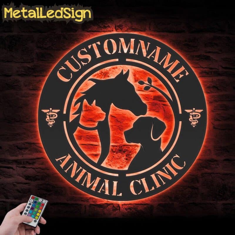 Custom-Animal-Clinic-Metal-Wall-Art-LED-Light-5.jpg