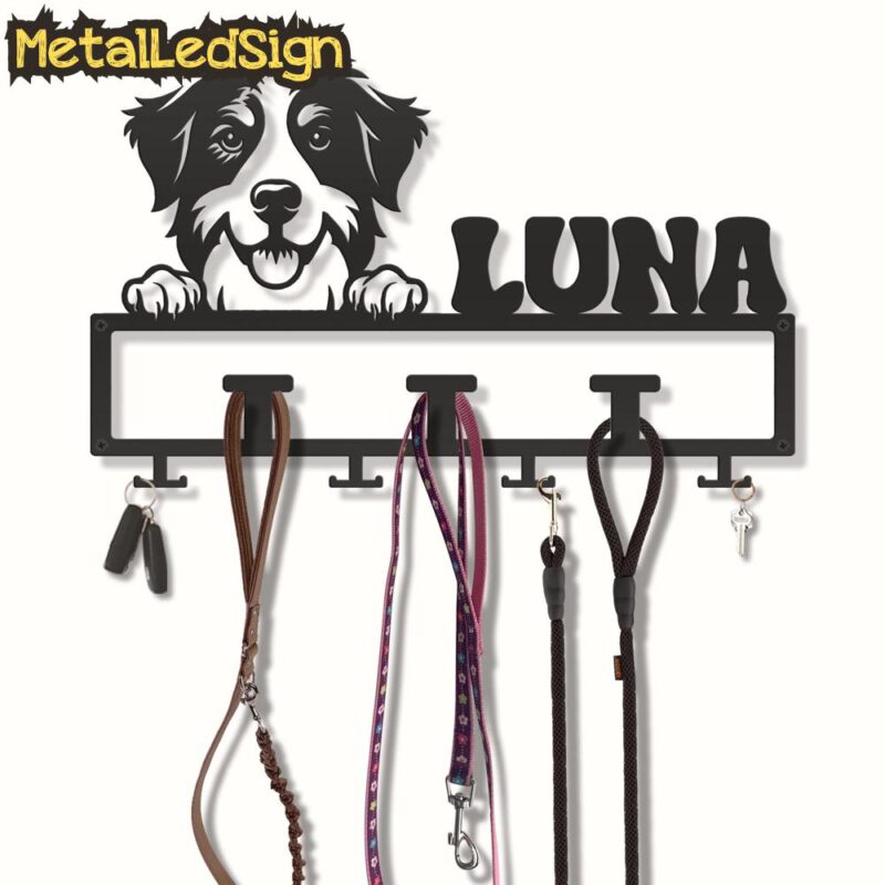 Custom-Appenzeller-Sennenhund-Dog-Leash-Collar-Holder-3