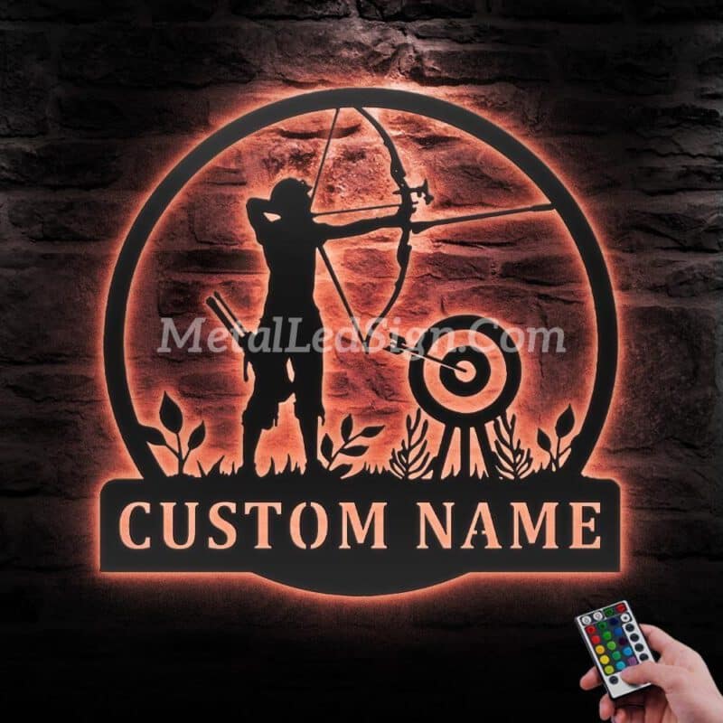 Custom-Archery-Metal-Wall-Art-Led-Light-5-1