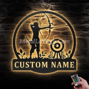 Custom-Archery-Metal-Wall-Art-Led-Light-Images-1