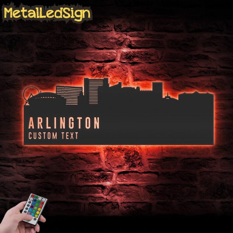 Custom-Arlington-Skyline-Metal-Wall-Art-LED-Light-5.jpg