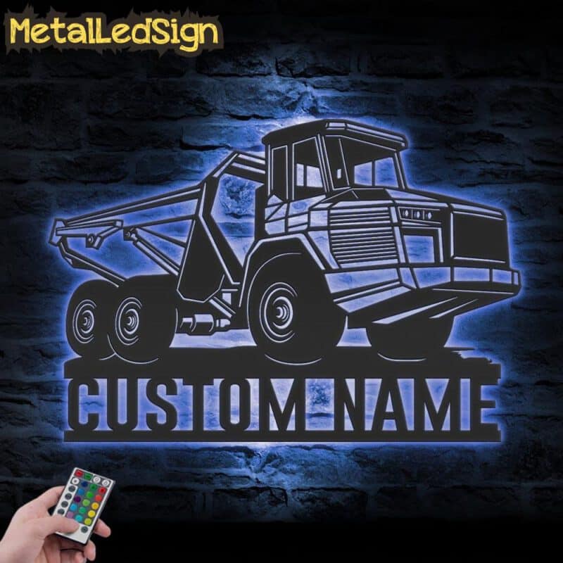 Custom-Articulated-Drump-Truck-Driver-Metal-Wall-Art-LED-Light-3.jpg