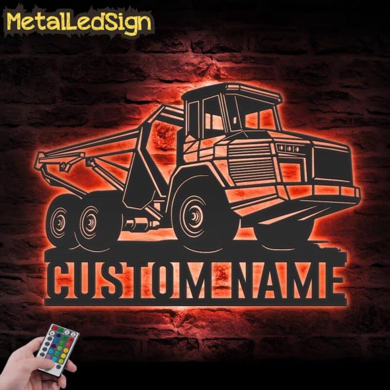 Custom-Articulated-Drump-Truck-Driver-Metal-Wall-Art-LED-Light-5.jpg