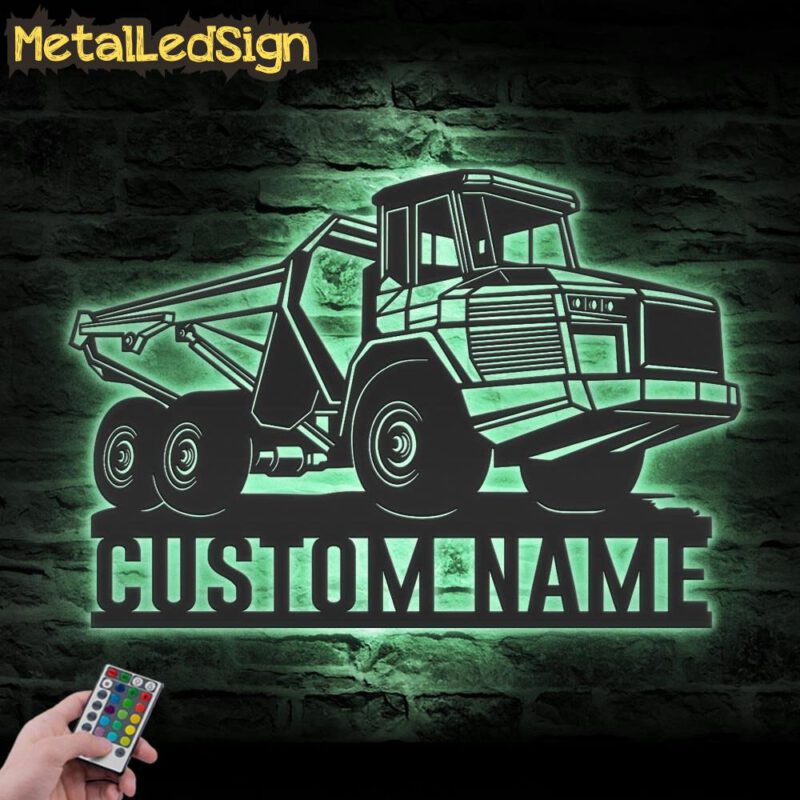 Custom-Articulated-Drump-Truck-Driver-Metal-Wall-Art-LED-Light-7.jpg