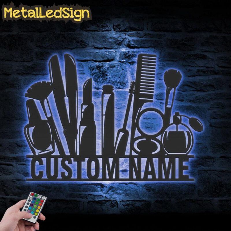 Custom-Artist-Makeup-Tool-Metal-Wall-Art-LED-Light-3.jpg