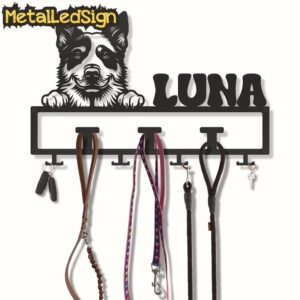 Custom-Australian-Cattle-Dog-Leash-Collar-Holder-3