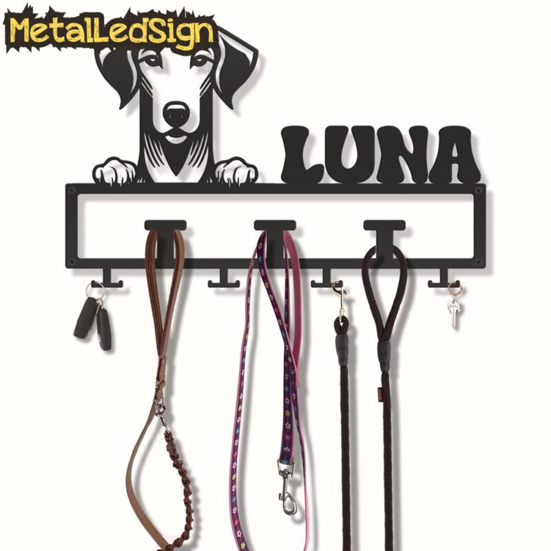 Custom-Azawakh-Dog-Leash-Collar-Holder-3