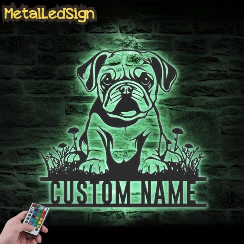 Custom-Baby-Bulldog-Metal-Wall-Art-LED-Light-7-1.jpg