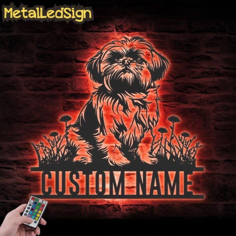 Custom-Baby-Shih-Tzu-Metal-Wall-Art-LED-Light-5-1.jpg