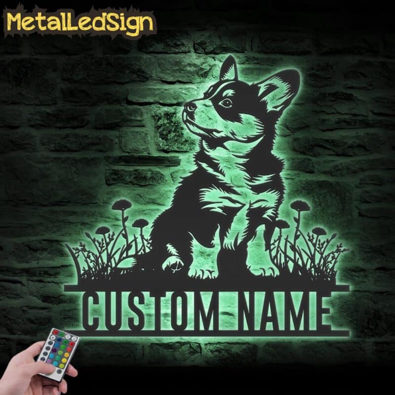 Custom-Baby-Welsh-Corgi-Metal-Wall-Art-LED-Light-7.jpg