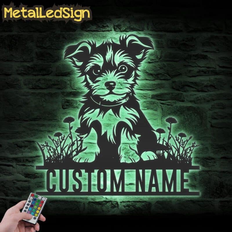 Custom-Baby-Yorkshire-Terrier-Metal-Wall-Art-LED-Light-7.jpg